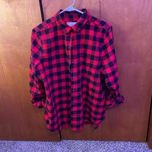 Red and black flannel